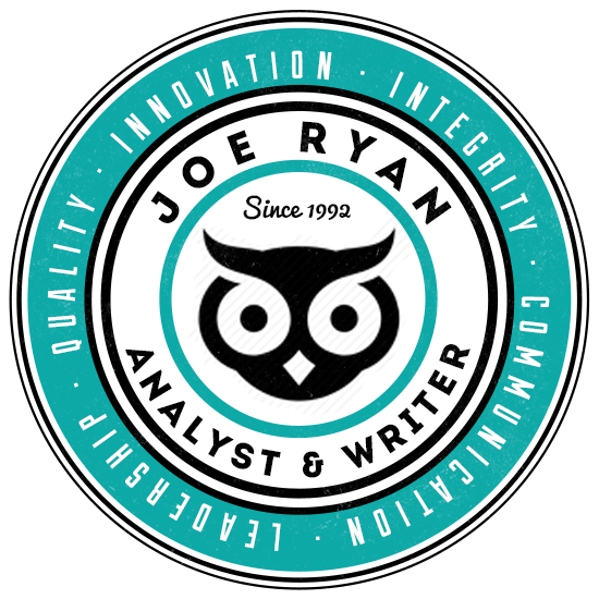 Joe Ryan, Technical Writer and Business Analyst